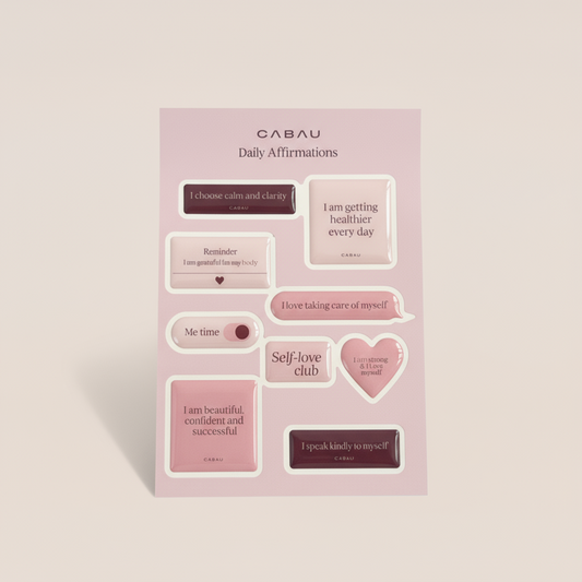 Daily Affirmation Sticker Set